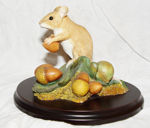 Picture of MOUSE COLLECTING ACORNS